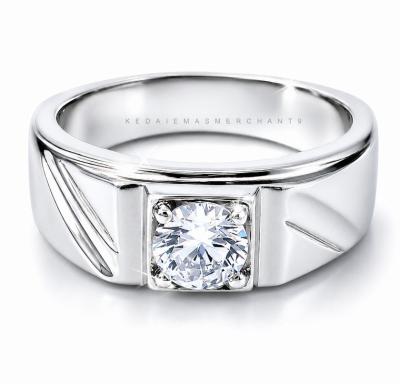 Merchant9 Cincin Perak Batu Putih 3022