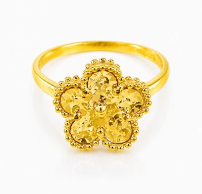 Merchant9 Cincin Emas Sakura Flower Leona L:1.1CM