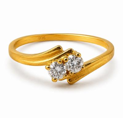 Merchant9 Cincin Emas Permata 6296