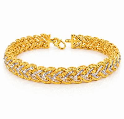 Merchant9 Rantai Tangan Tocang Mermaid Chrome L:1CM