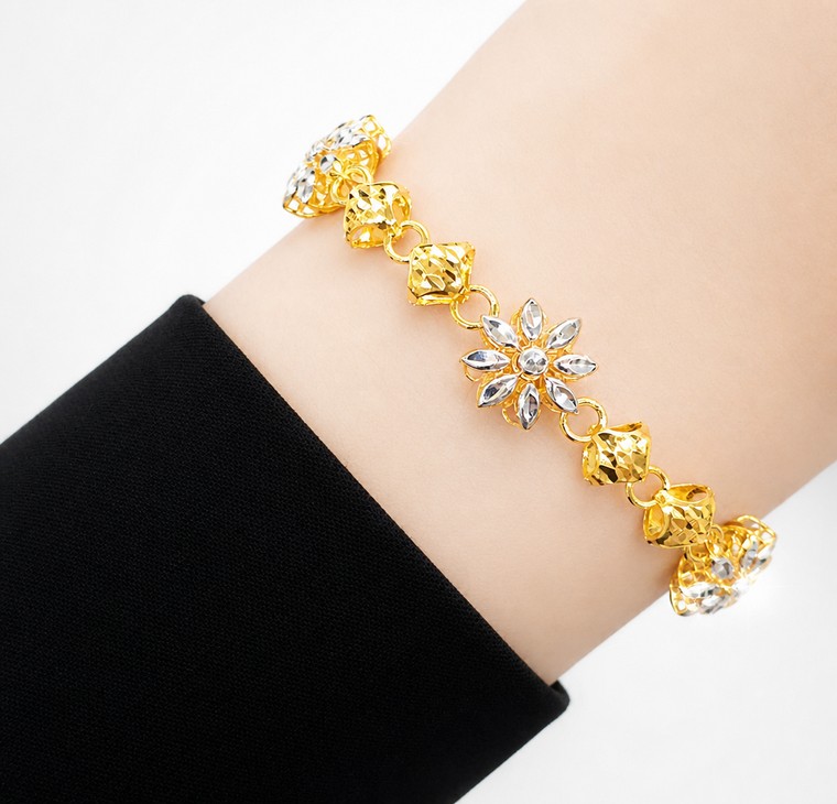 Merchant9 Rantai Tangan Blossom Royale Rhombus 2C L:1CM
