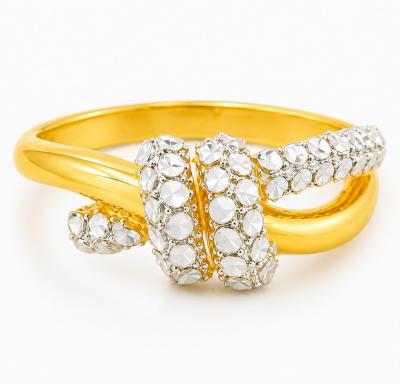 Merchant9 Cincin Emas Knot Diamond Cut 2C