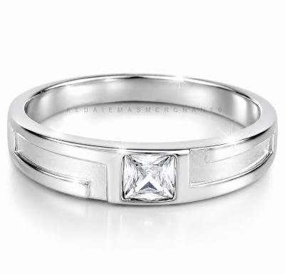 Merchant9 Cincin Perak Batu Putih 3280