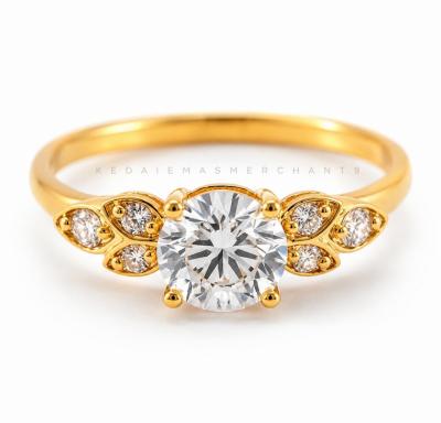 Merchant9 Cincin Emas Permata Cera CR9194