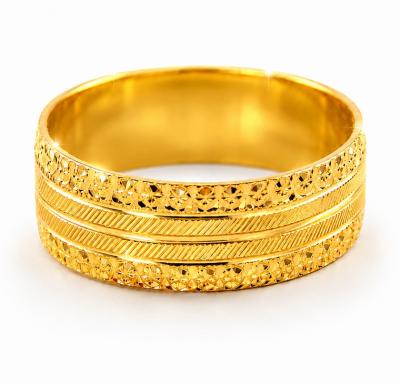 Merchant9 Cincin Emas Belah Rotan Line Siput L:0.6cm