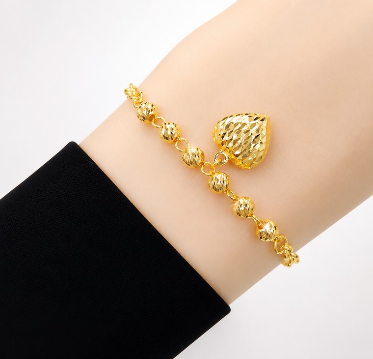 Merchant9 Rantai Tangan Choker Polo Candy Dimensi Love L:0.25CM