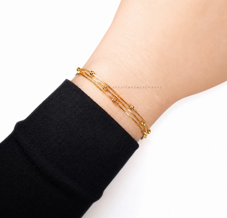 Merchant9 Rantai Tangan Box Chain Candy Dimensi 3L