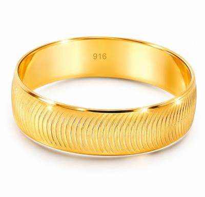 Merchant9 Cincin Emas Belah Rotan Snake Skin L:0.55CM