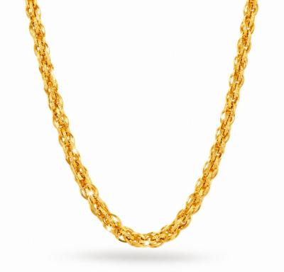 Merchant9 Rantai Leher Sauh Double Diamond Cut Polish L:0.6CM