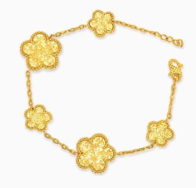 Merchant9 Rantai Tangan SAKURA FLOWER Leona L: 1.6CM ,1.1CM