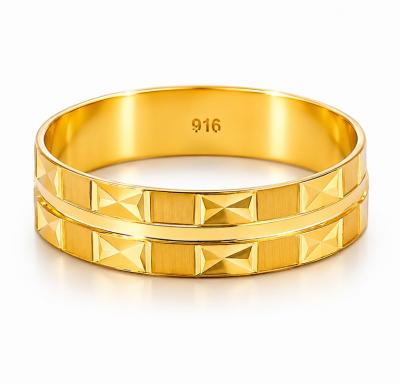 Merchant9 Cincin Emas Belah Rotan Star Double
