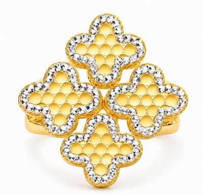 Merchant9 Cincin Emas VC Honeycomb Diamond 2C L:2.3CM