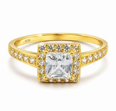 Merchant9 Cincin Emas Permata M6640 Petak