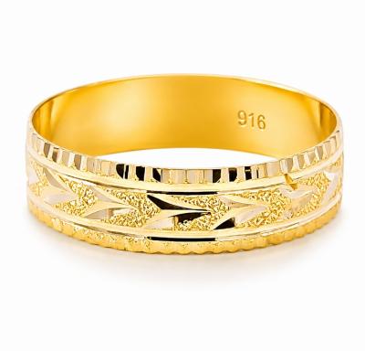 Merchant9 Cincin Emas Belah Rotan Arrow Pasir L:0.5CM