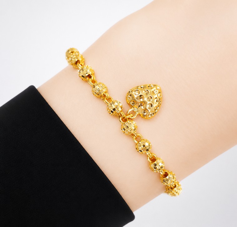 Merchant9 Rantai Tangan Candy Honeycomb Love Cookie L:0.35CM