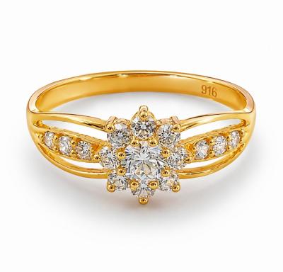 Merchant9 Cincin Emas Permata Cera S9002