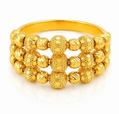 Merchant9 Cincin Emas Boba Dimensi 3 Layer L:1.2CM