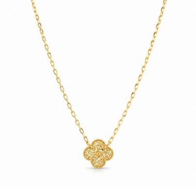 Merchant9 Rantai Leher Choker Sauh VC Full Gold L:1.2CM
