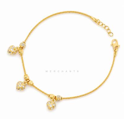 Merchant9 Rantai Tangan Mesin Box Candy Dot Gantung Love 2C