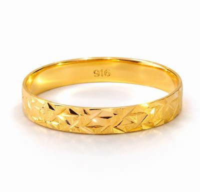 Merchant9 Cincin Emas Belah Rotan Dimensi L:0.4CM