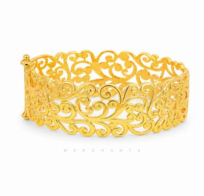 Merchant9 Gelang Klasik Kerawang L:1.8CM