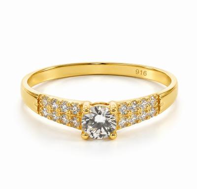 Merchant9 Cincin Emas Permata 6274 2 layer