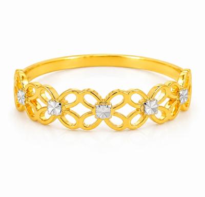 Merchant9 Cincin Emas Bunga Daisy 2C L:0.4CM