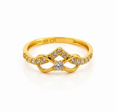 Merchant9 Cincin Emas Permata Cera CR9192