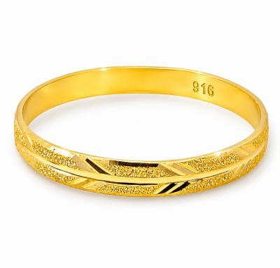Merchant9 Cincin Emas Belah Rotan Arrow Pasir L:0.25CM