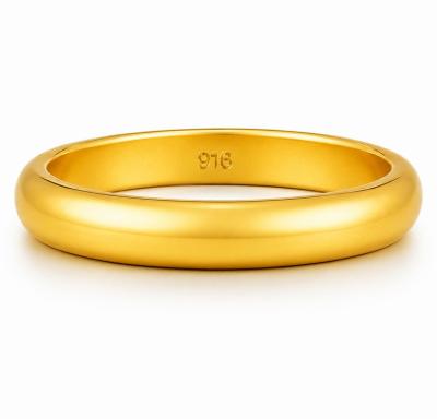 Merchant9 Cincin Emas Belah Rotan Plain LOTR L:0.3CM