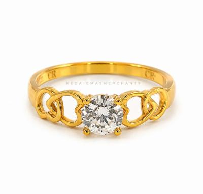 Merchant9 Cincin Emas Permata CERA S9040