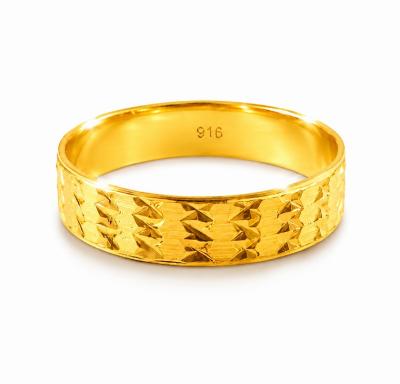 Merchant9 Cincin Emas Belah Rotan Dimensi Star L:0.4CM