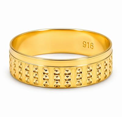 Merchant9 Cincin Emas Belah Rotan Petak Dot
