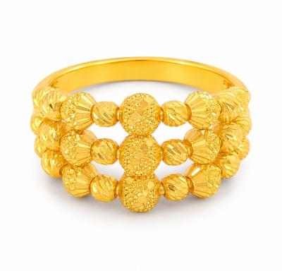 Merchant9 Cincin Emas Boba Dimensi 3 Layer L:1.2CM