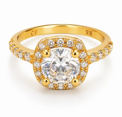 Merchant9 Cincin Emas Permata Cera M9006 - Square