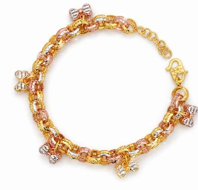 Merchant9 Rantai Tangan Kendi Gantung Ribbon Kerawang 3C L:0.7CM