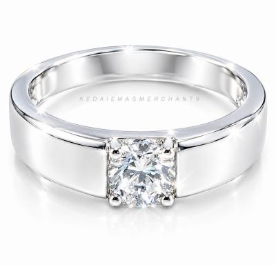 Merchant9 Cincin Perak Batu Putih 3563