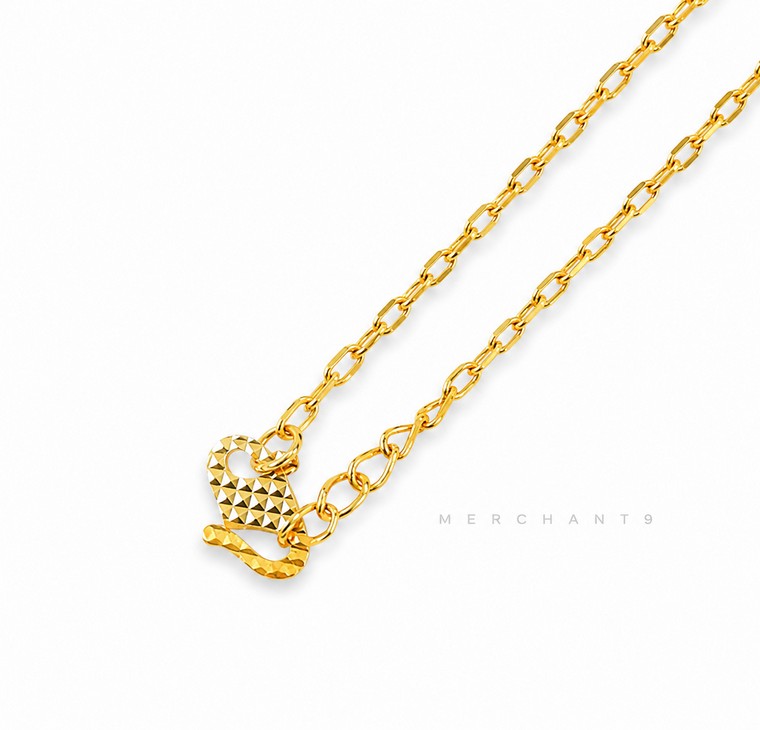 Merchant9 Rantai Leher Sauh Choker SAKURA FLOWER Leona