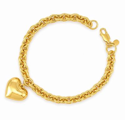 Merchant9 Rantai Tangan Kendi  Love Gantung L:0.5CM