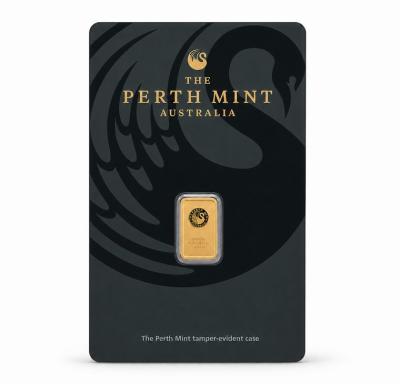 Merchant9 Gold Bar THE PERTH MINT AUSTRALIA 999.9 1g