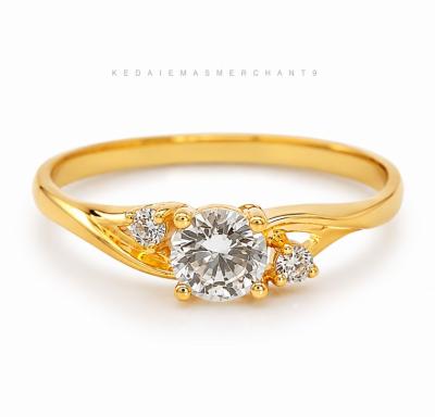 Merchant9 Cincin Emas Permata 6042