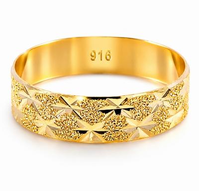 Merchant9 Cincin Emas Belah Rotan Star Pasir L:0.5CM