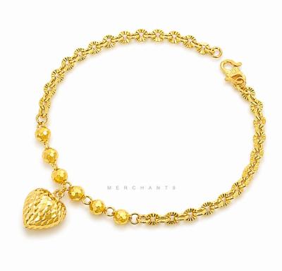 Merchant9 Rantai Tangan Choker Polo Candy Disco Love L:0.3CM