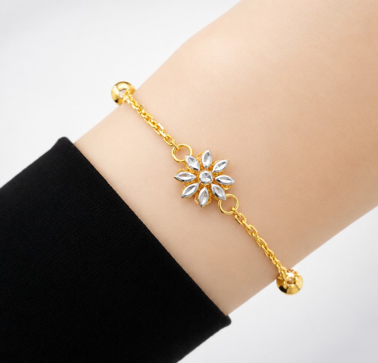 Merchant9 Rantai Tangan Sauh Blossom Royale Bebola 2C L:1CM