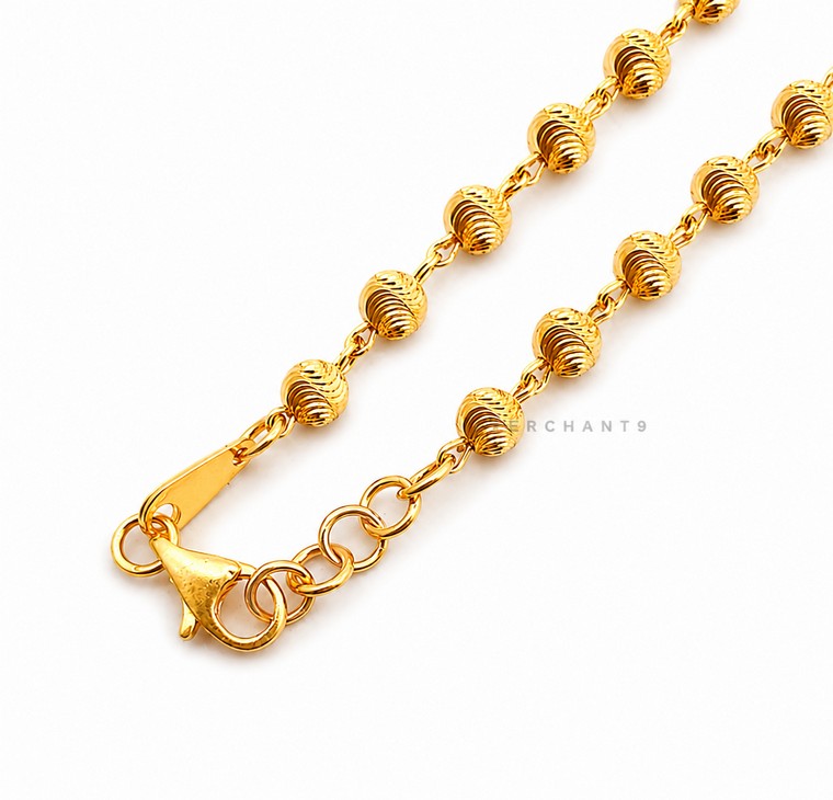 Merchant9 Rantai Leher Candy Half Moon Spiral L:0.4CM