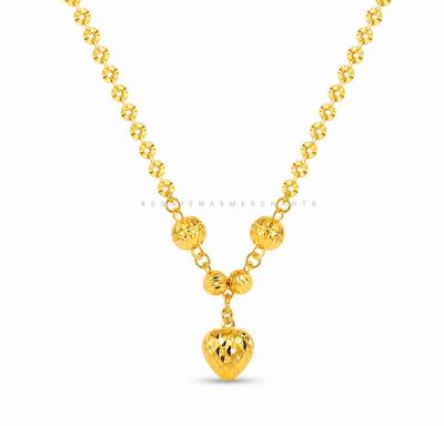 Merchant9 Rantai Leher Polo Choker Candy Dot Love