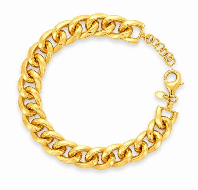 Merchant9 Rantai Tangan Gajah Licin Hi-Polish L:1CM