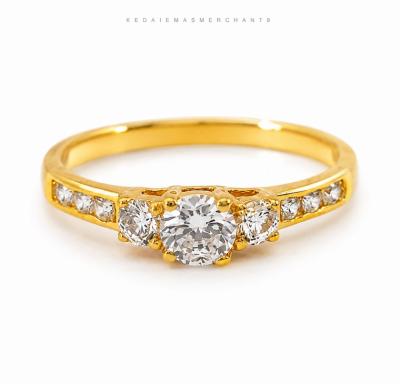 Merchant9 Cincin Emas Permata 916 6533 solitaire