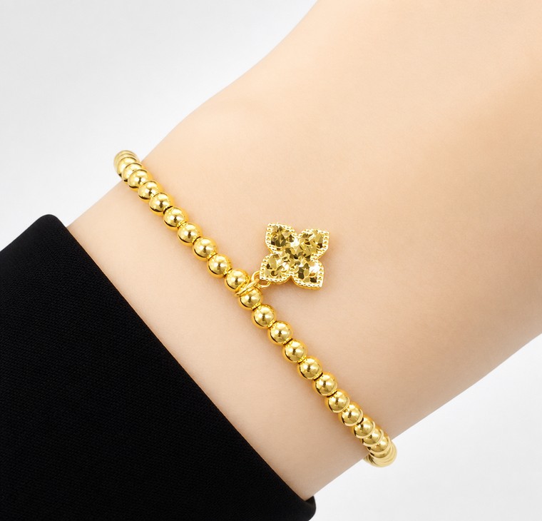 Merchant9 Rantai Tangan Pearl Fleur Leona L:0.3CM