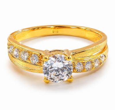 Merchant9 Cincin Emas Permata 6018 (matte)